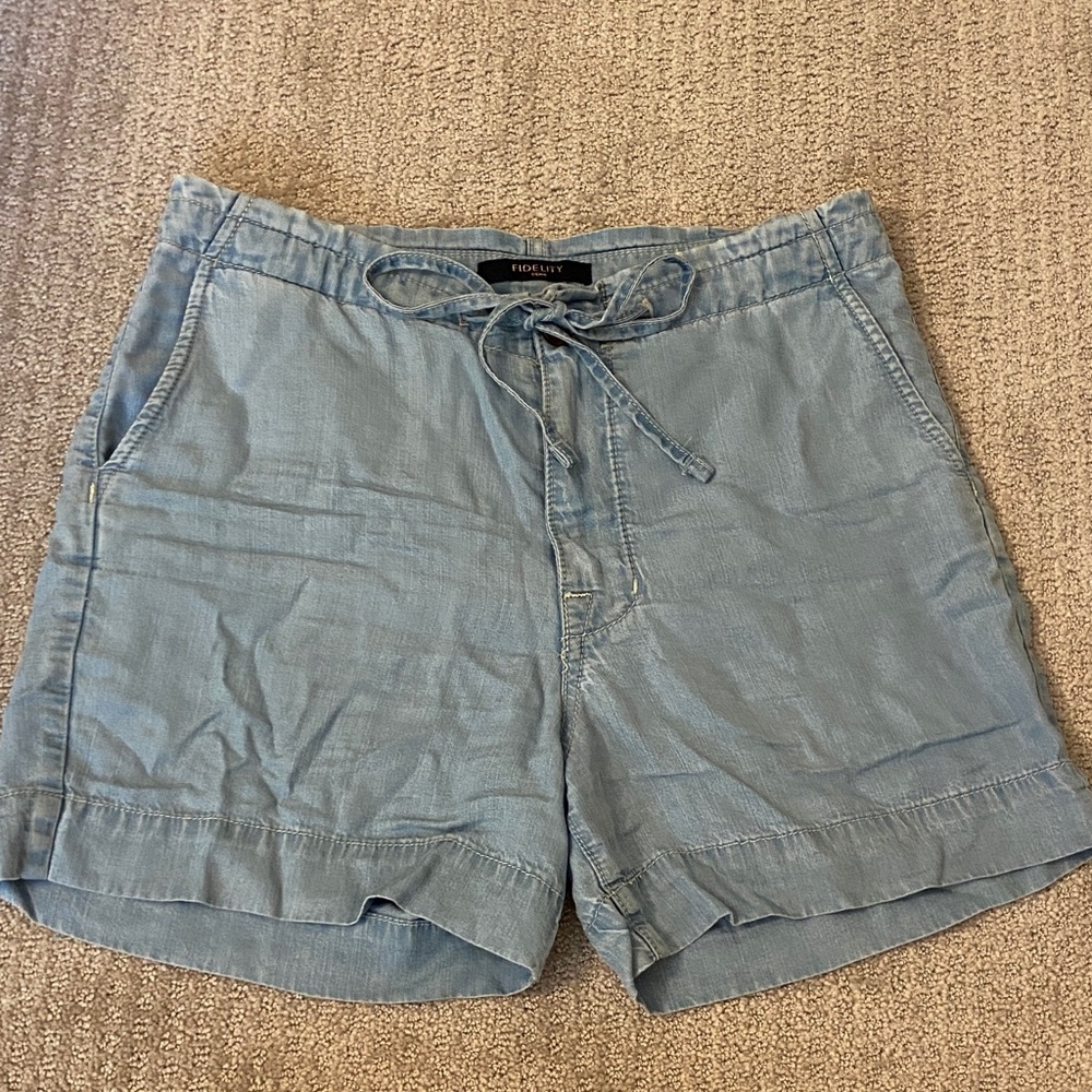 Fidelity Denim Chambray Shorts